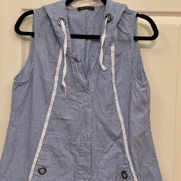 Women's For Cynthia Hooded Smock‎ Top size M - Picture 1 of 5